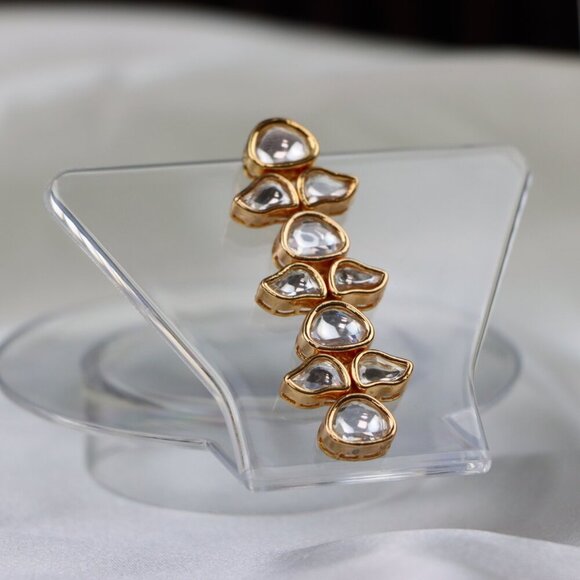 Classic Kundan Necklace & Earrings Set, JP41 - Picture 12 of 12